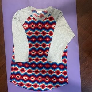 LuLaRoe geometric print top